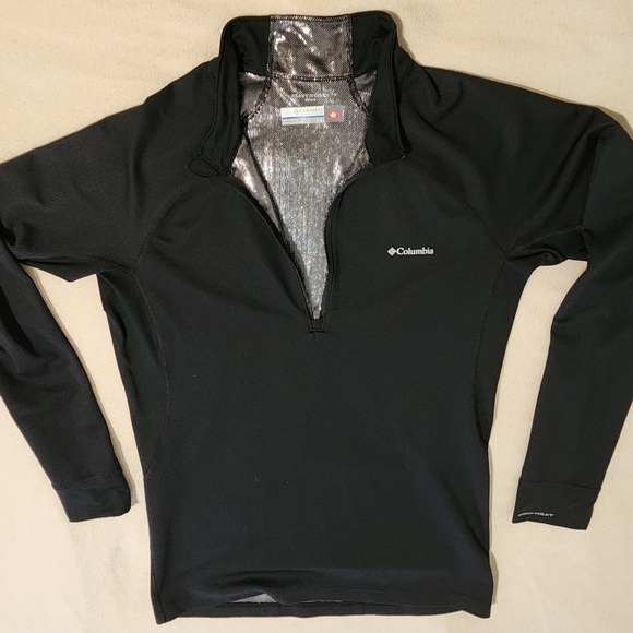 Columbia Other - Columbia Men’s Omni Heat Pullover Shirt Size Large Black 1/4 Zip